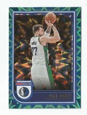 2022 Panini Hoops Luka Doncic Silver #119 card