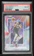 2023-24 Donruss Elite Dimensions Luka Doncic #2 card