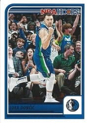 2023-24 Hoops Base Set Luka Doncic #158 card