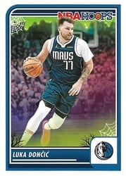2023-24 Hoops Haunted Hoops Base Set Luka Doncic #9 card