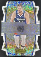2023-24 Panini Contenders Superstar Die-Cuts Luka Doncic #1 card