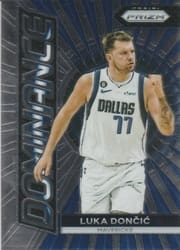 2023-24 Panini Prizm Dominance Luka Doncic #2 card