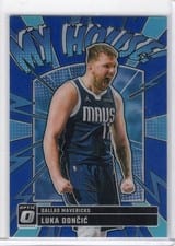 2023 Donruss Optic My House Luka Doncic Purple #1 card