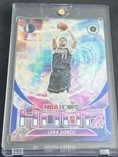 2023 Panini Hoops Premium Stock Hoopla Luka Doncic #7 card