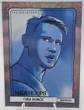 2023 Panini Hoops Presentations Luka Doncic #7 card