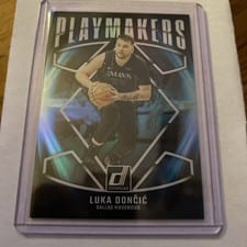 2024-25 Donruss PlayMakers Luka Doncic #8 card