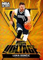 2024-25 Hoops High Voltage Luka Doncic #5 card