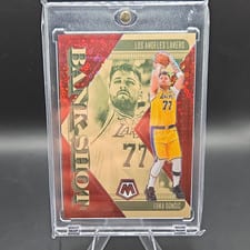 2024-25 Panini Mosaic Bank Shot Luka Doncic #7 card