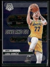 2024-25 Panini Mosaic Give and Go Luka Doncic #4 card