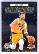 2024-25 Panini Mosaic Thunder Road Luka Doncic #1 card
