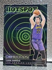 2024-25 Panini Obsidian Hotspot Luka Doncic #12 card