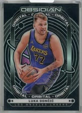 2024-25 Panini Obsidian Orbital Luka Doncic #14 card