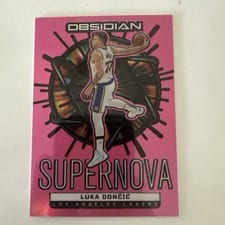 2024-25 Panini Obsidian Supernova Luka Doncic #8 card