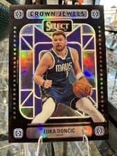 2024-25 Panini Select Crown Jewels Luka Doncic #4 card