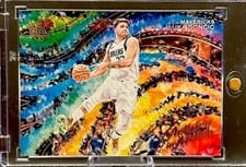 2024 Panini Court Kings Artistry in Motion Luka Doncic #10 card