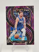 2024 Panini Select Luka Doncic Silver Prizm #141 card