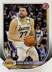 2025-26 Bowman Base Set Luka Doncić #123 card