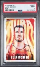 2025-26 Finest Aura Luka Doncić #AU-7 card