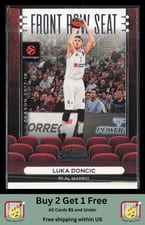 2025-26 Panini Contenders EuroLeague Front Row Seat Luka Doncic #6 card