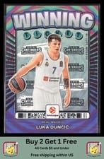 2025-26 Panini Contenders EuroLeague Winning Ticket Luka Doncic #3 card