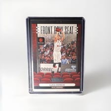 2025 Panini Contenders EuroLeague Front Row Seat Luka Doncic #6 card