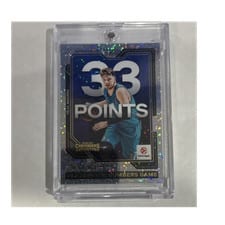2025 Panini Contenders EuroLeague Playing the Numbers Game Luka Doncic #1 card