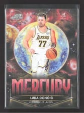 2025 Topps Cosmic Chrome Planetary Pursuit Luka Doncic #PPM-7 card