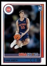 2021-22 Hoops Base Set Luka Garza #250 card