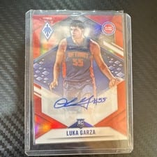2021-22 Panini Chronicles Phoenix Rookie Auto Luka Garza #PRA-LUK card