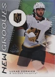 2024-25 SP Game Used New Grooves Lukas Cormier #NG-15 card