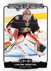2022-23 O-Pee-Chee Base Set Lukas Dostal #554 card