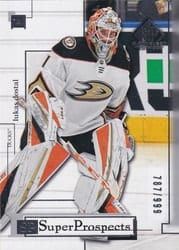 2022-23 SP Game Used 2001 Retro Rookies Crossover Lukas Dostal #RC-8 card