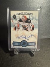 2022-23 Upper Deck Ultimate Collection Ultimate Signatures Rookies Lukas Dostal #USR-LD card