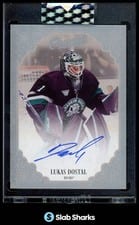 2023-24 Upper Deck Clear Cut Champs Autos Lukas Dostal #C-LD card