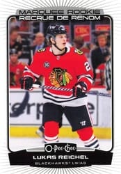 2022-23 O-Pee-Chee Base Set Lukas Reichel #543 card