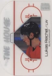 2022-23 SkyBox Metal Universe The House Lukas Reichel #TH-30 card