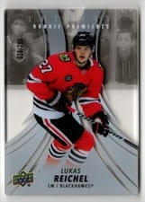 2022-23 Upper Deck Trilogy Rookie Premier Lukas Reichel #RP-LR card