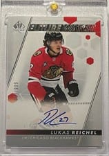 2022 SP Authentic Lukas Reichel #107 card