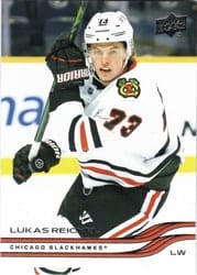 2025-26 Upper Deck Base Set Lukas Reichel #34 card