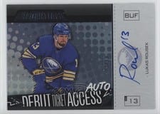 2023-24 Upper Deck Credentials Horizontal Debut Ticket Access Autograph Lukas Rousek #DTAAH-LR card