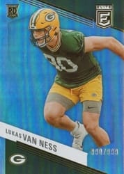 2023 Donruss Elite Base Set Lukas Van Ness #162 card
