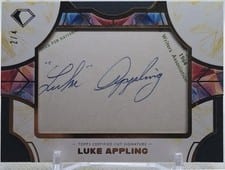 2025 Topps Diamond Icons Cut Signatures Luke Appling #CS-LA card