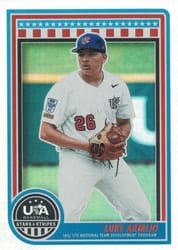 2025 Panini Stars & Stripes Base Set Luke Armijo #129 card
