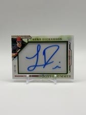 2025 Panini Boys of Summer Jumbo Acetate Signatures Luke Dickerson #20 card
