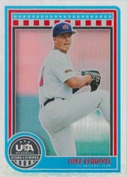 2025 Panini Stars & Stripes Base Set Luke Esquivel #61 card