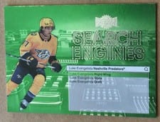 2024-25 Skybox Metal Universe Search Engines Luke Evangelista #ST-13 card