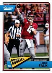 2018 Panini Classics Base Set Luke Falk #243 card