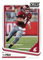 2018 Score Base Set Luke Falk #355 card