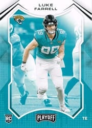 2021 Panini Playoff Base Set Luke Farrell #286 card