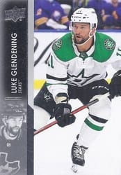 2021-22 Upper Deck Base Set Luke Glendening #557 card